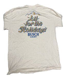 Busch Light Lit For The Holidays Long Sleeve Tee